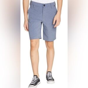 Hurley Youth Boys’ Hybrid Shorts Blue Medium 10/12